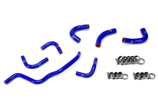 HPS Performance 3-ply Reinforced Silicone Replaces Throttle Body Coolant And Oil Cooler Hoses 57-1857-BLUE