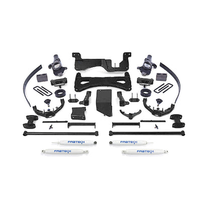 Fabtech 8" PERF SYS W/PERF SHKS 07-08 GM C/K2500HDC/K3500 NON DUALLY K1030