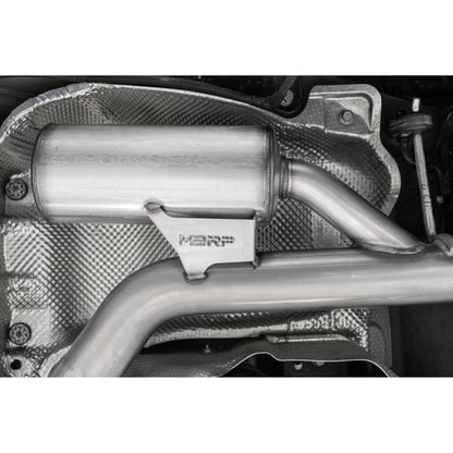 MBRP Exhaust 3" Cat Back Dual Split Rearwith Carbon Fiber Tips T304 S46083CF