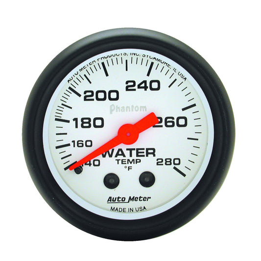 AutoMeter 2-1/16 in. WATER TEMPERATURE 140-280 Fahrenheit PHANTOM 5731