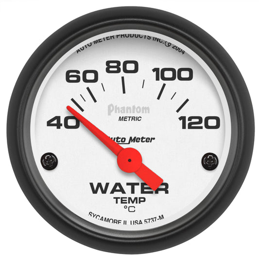 AutoMeter 2-1/16 in. WATER TEMPERATURE 40-120 Celsius PHANTOM 5737-M