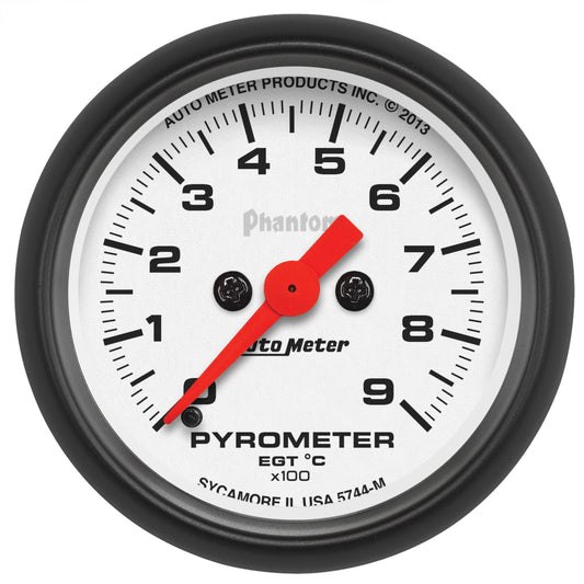 AutoMeter 2-1/16 in. PYROMETER 0-900 Celsius PHANTOM 5744-M