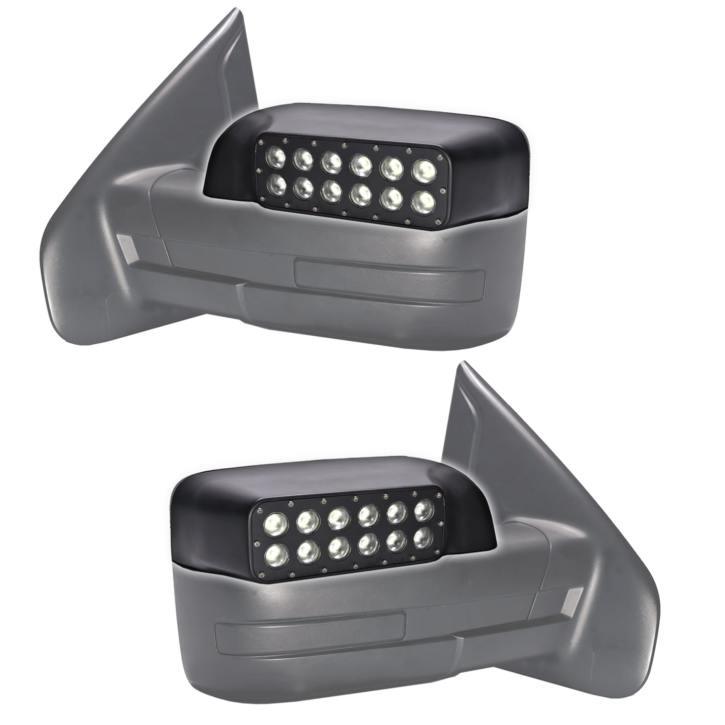 Oracle Lighting 5752-001 - ORACLE 2009-2014 Ford F150 / Raptor Off-Road Mirrors