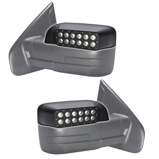 Oracle Lighting 5752-001 - ORACLE 2009-2014 Ford F150 / Raptor Off-Road Mirrors