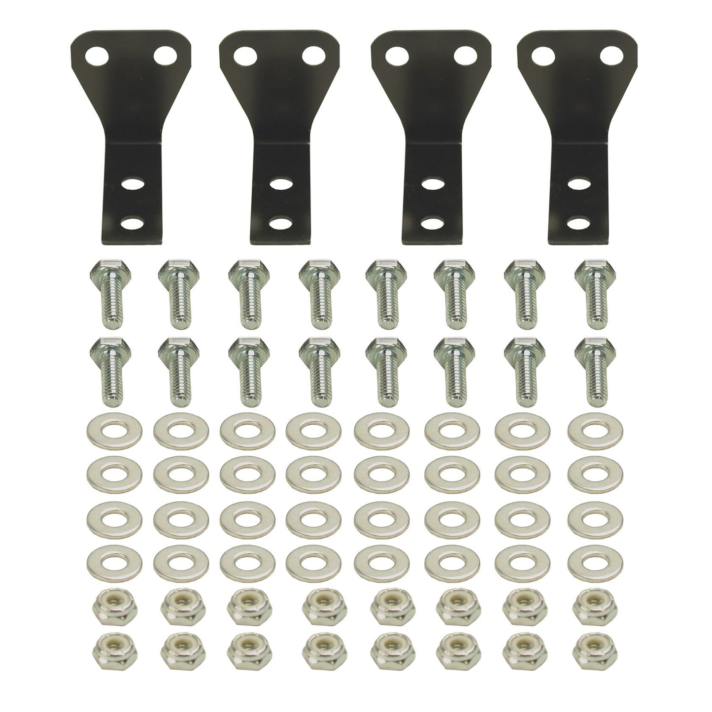 Derale Stack Plate Cooler 4 Way Mount Bracket Kit 50020