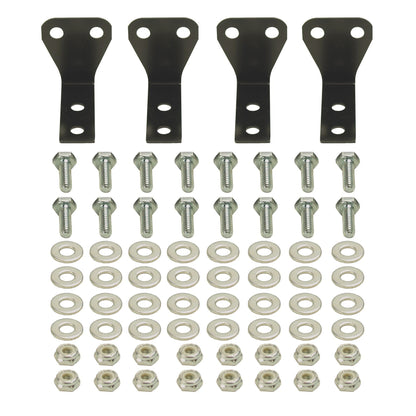 Derale Stack Plate Cooler 4 Way Mount Bracket Kit 50020