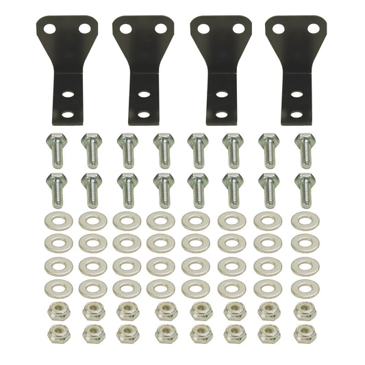 Derale Stack Plate Cooler 4 Way Mount Bracket Kit 50020