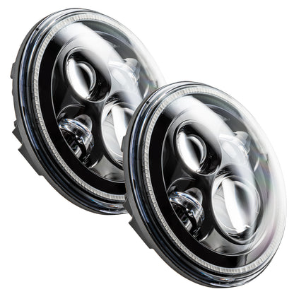 Oracle Lighting 5769-334 - ORACLE 7in. High Powered LED Headlights - Black Bezel