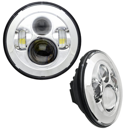 Oracle Lighting 5770-002 - ORACLE 7in. High Powered LED Headlights - Chrome Bezel