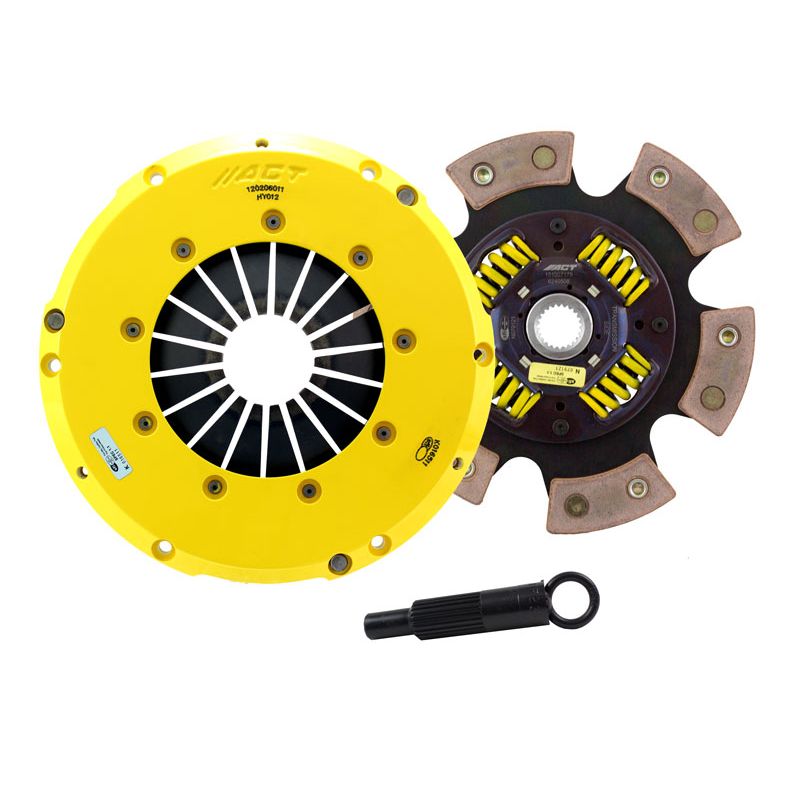 Advanced Clutch Technology HD/Race Sprung 6 Pad Kit ACT-HY3-HDG6