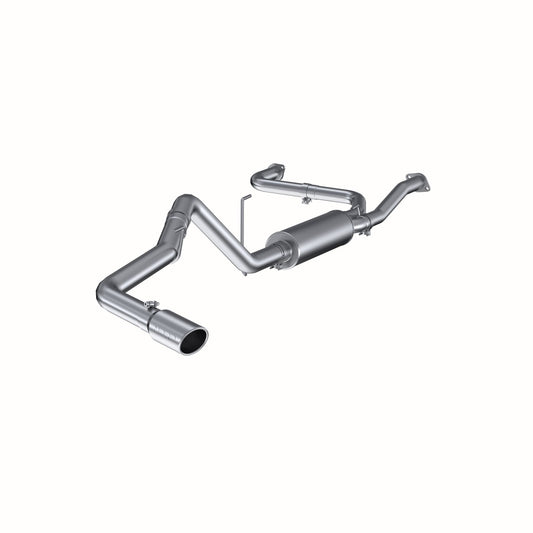 MBRP Exhaust 3in. Cat Back; Single Side; AL S5406AL