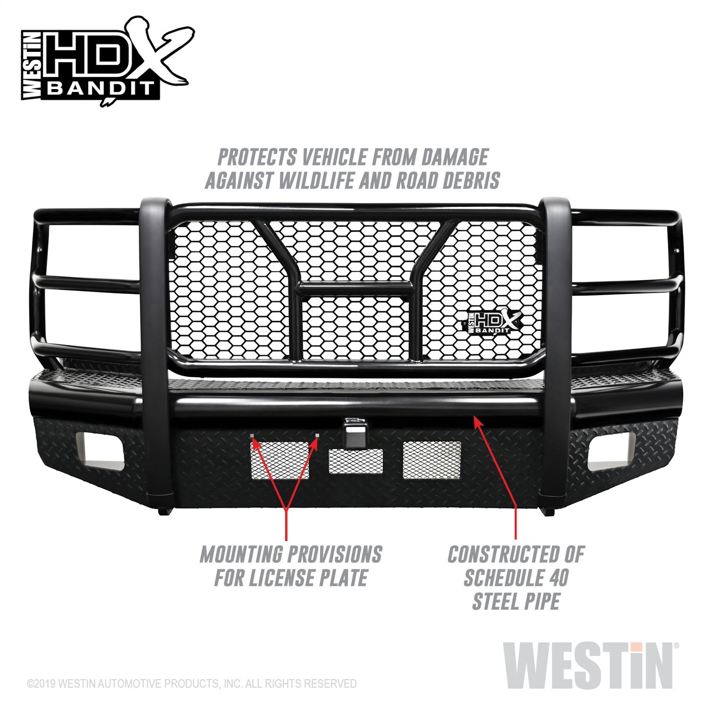 WESTIN HDX Bandit Front Bumper 58-31105