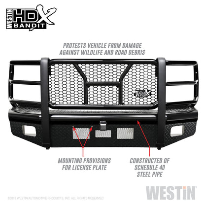 WESTIN HDX Bandit Front Bumper 58-31105
