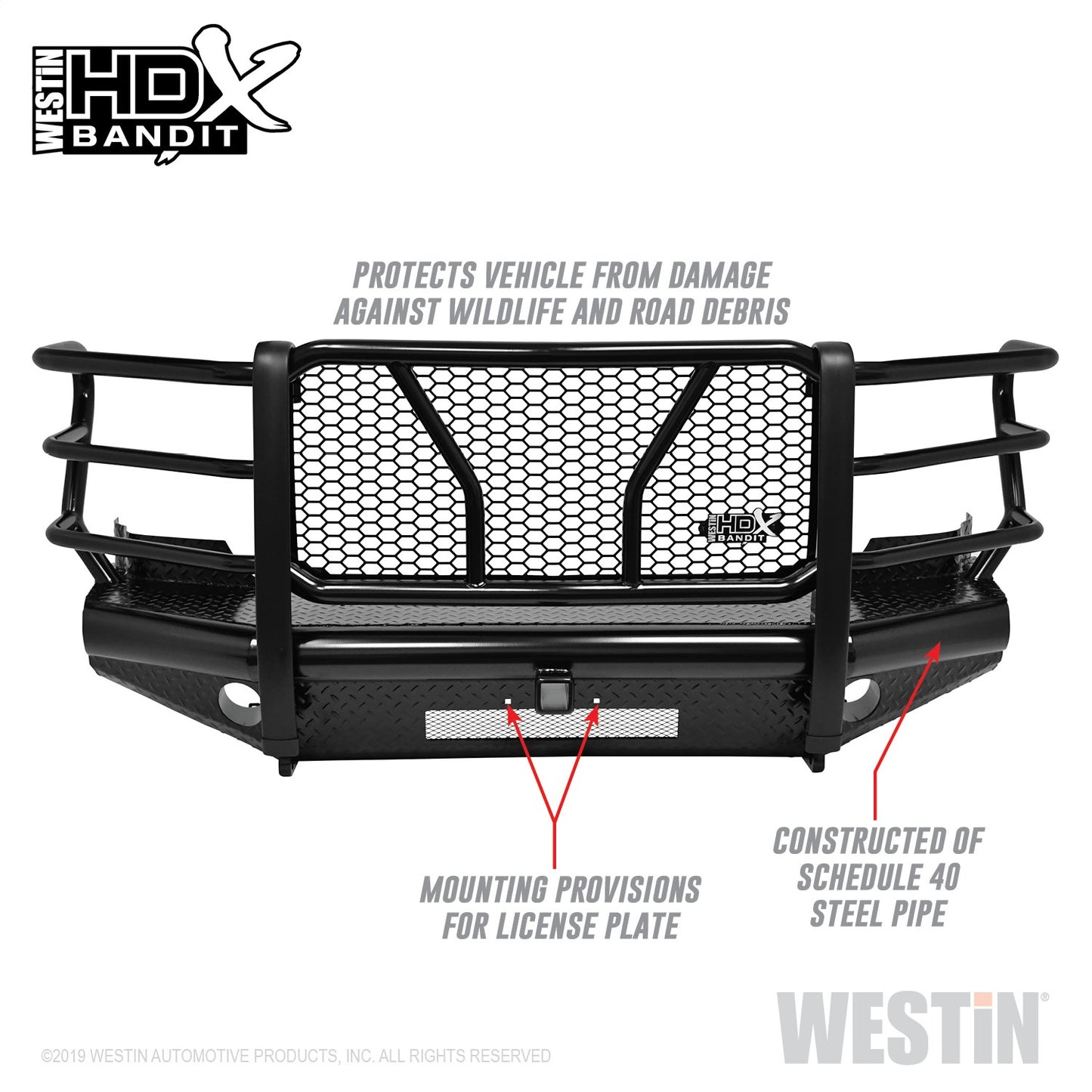 WESTIN HDX Bandit Front Bumper 58-31115