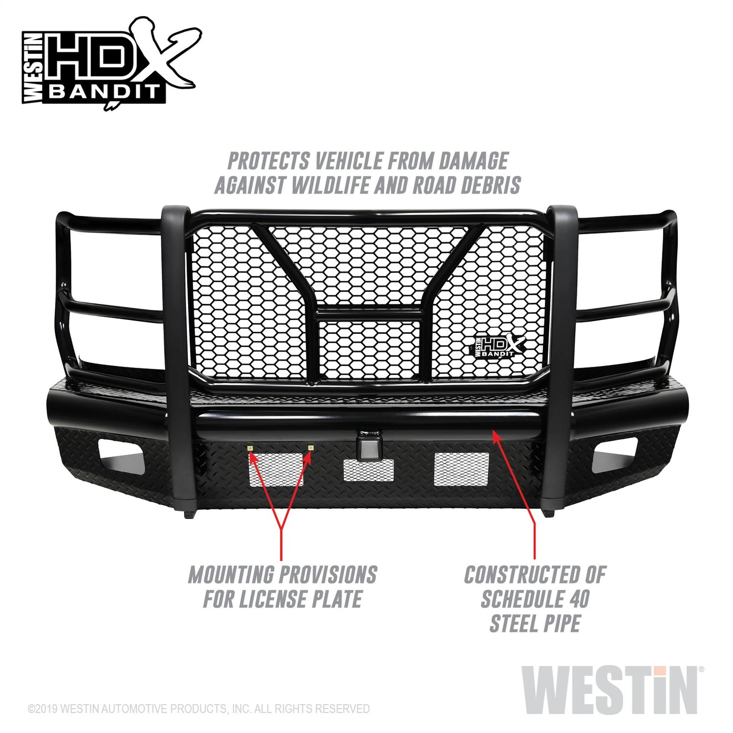 WESTIN HDX Bandit Front Bumper 58-31125