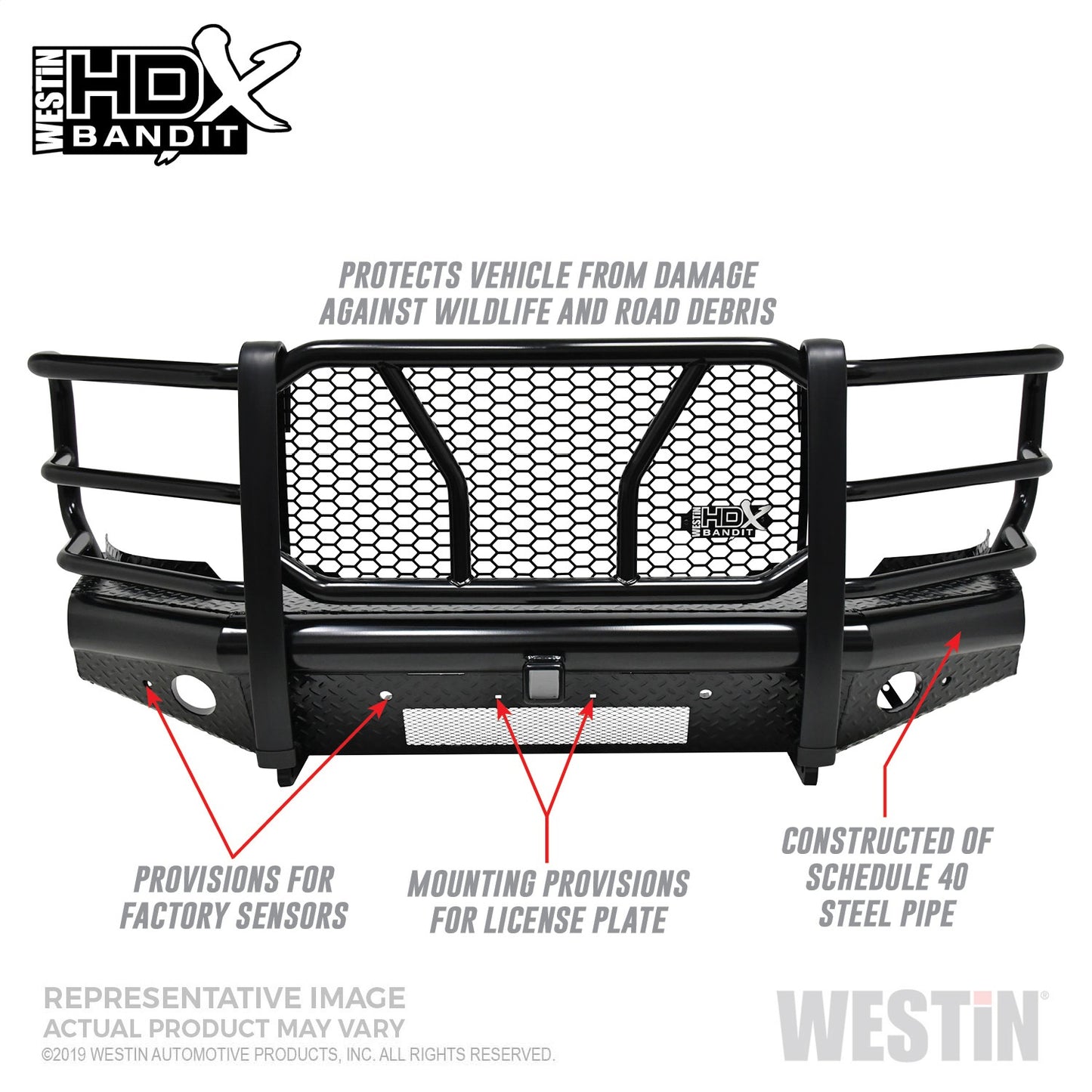 WESTIN HDX Bandit Front Bumper 58-31135