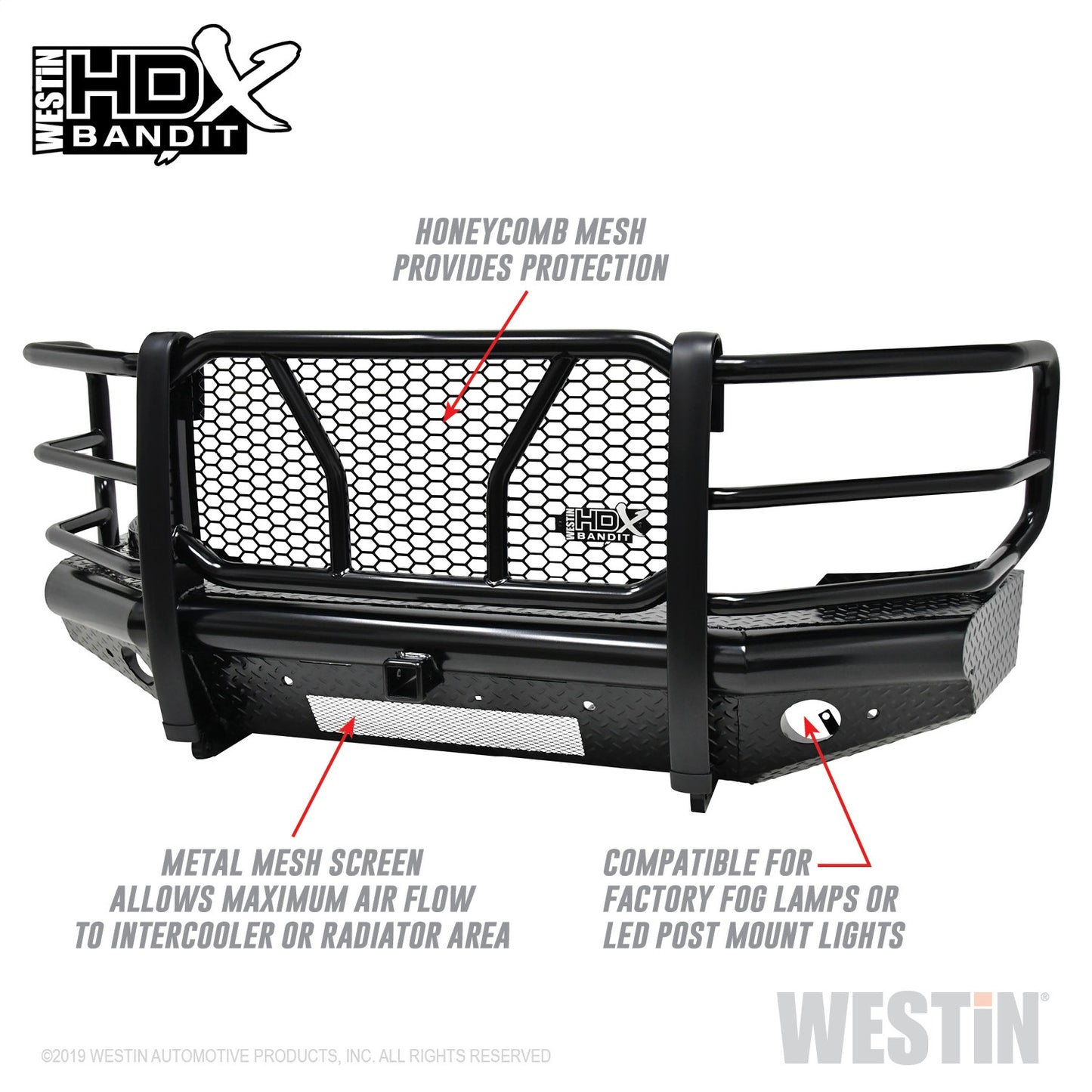 WESTIN HDX Bandit Front Bumper 58-31155