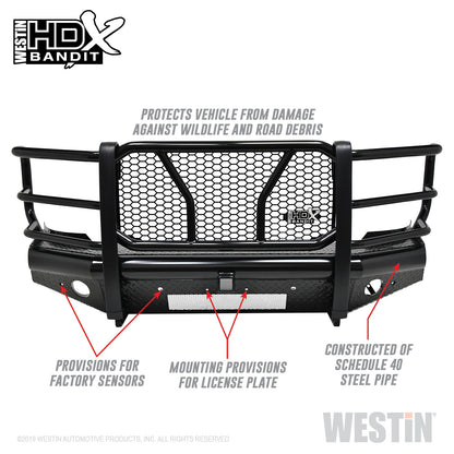 WESTIN HDX Bandit Front Bumper 58-31155