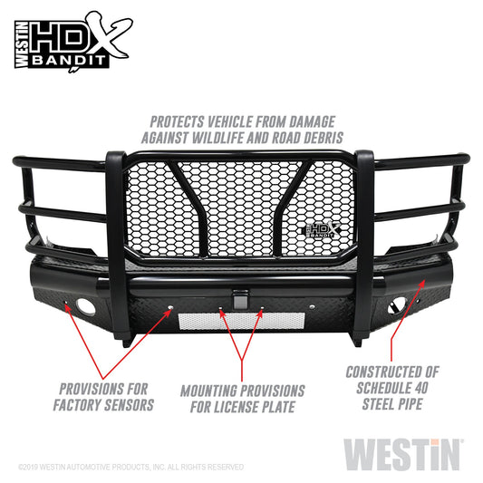 WESTIN HDX Bandit Front Bumper 58-31155