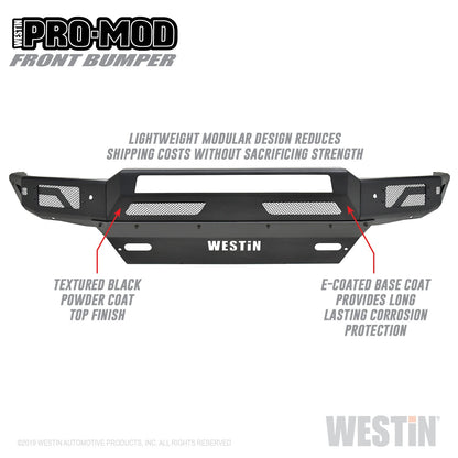 WESTIN Pro-Mod Front Bumper 58-41005