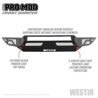 WESTIN Pro-Mod Front Bumper 58-41015