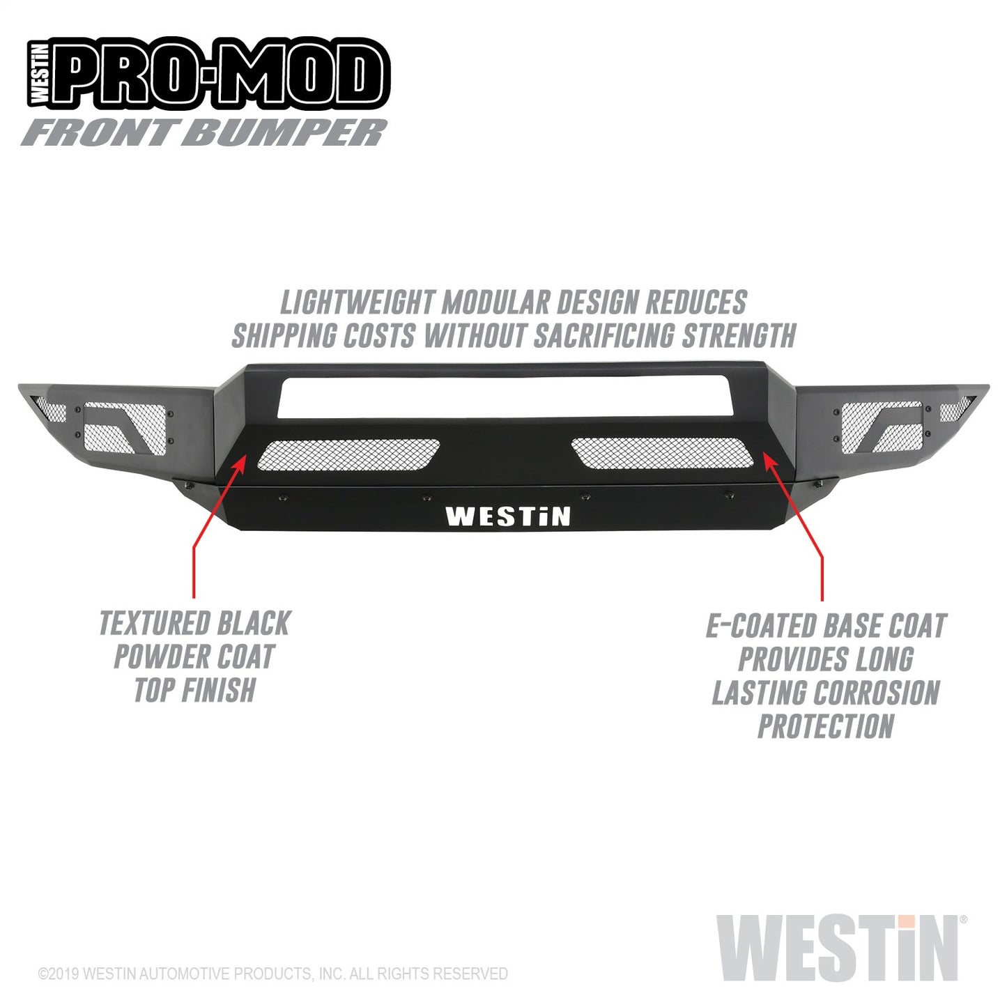 WESTIN Pro-Mod Front Bumper 58-41015