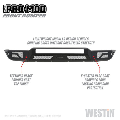 WESTIN Pro-Mod Front Bumper 58-41035