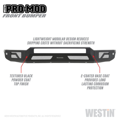 WESTIN Pro-Mod Front Bumper 58-41045
