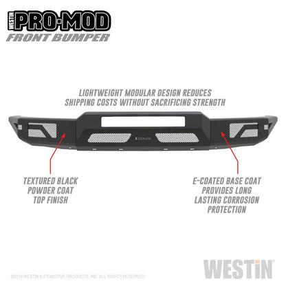 WESTIN Pro-Mod Front Bumper 58-41055