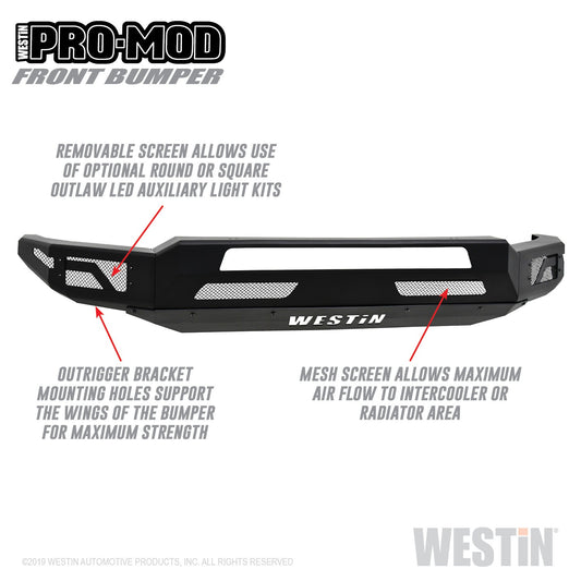 WESTIN Pro-Mod Front Bumper 58-41065