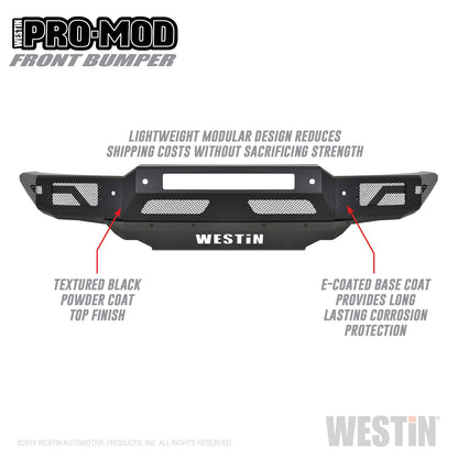 WESTIN Pro-Mod Front Bumper 58-41085