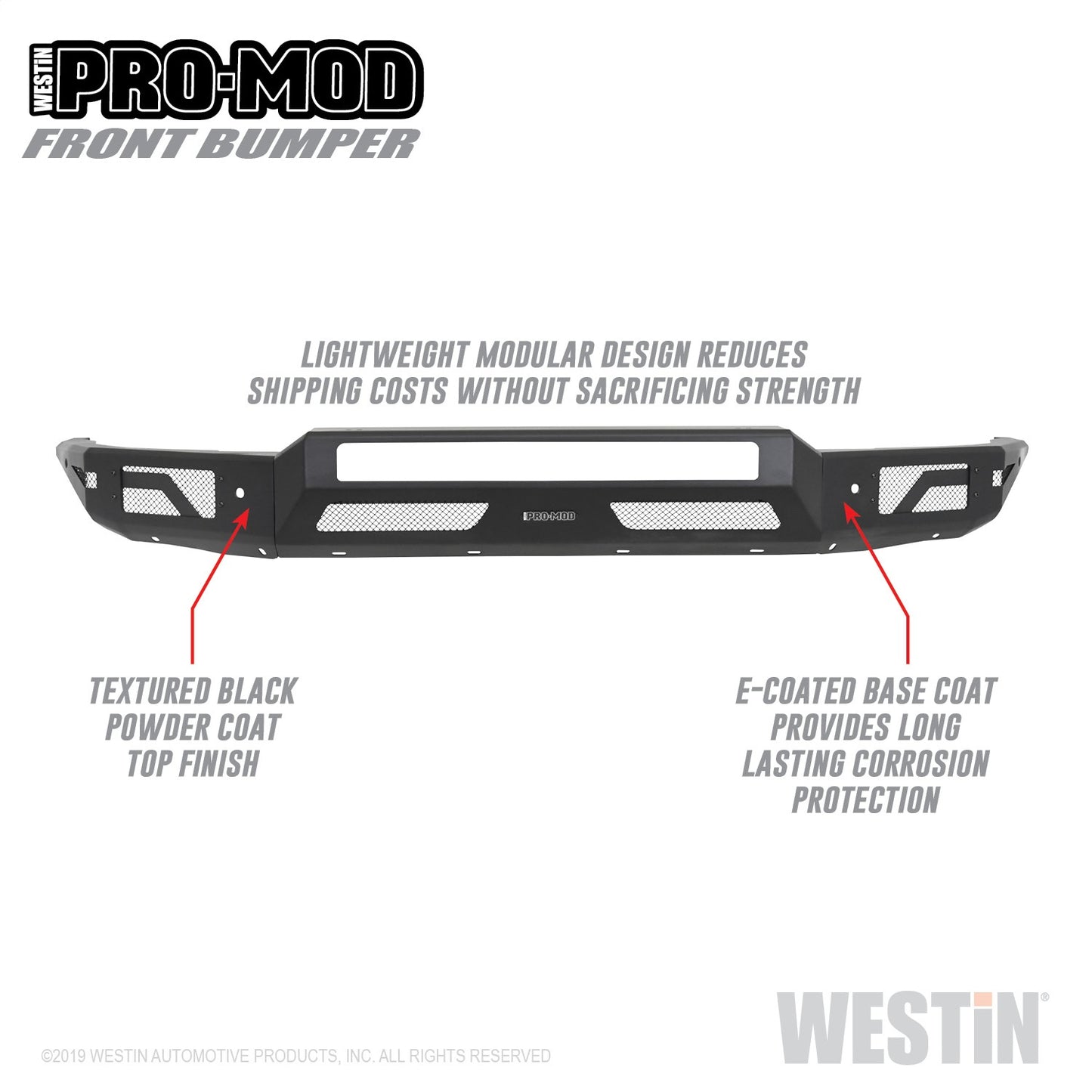 WESTIN Pro-Mod Front Bumper 58-41165