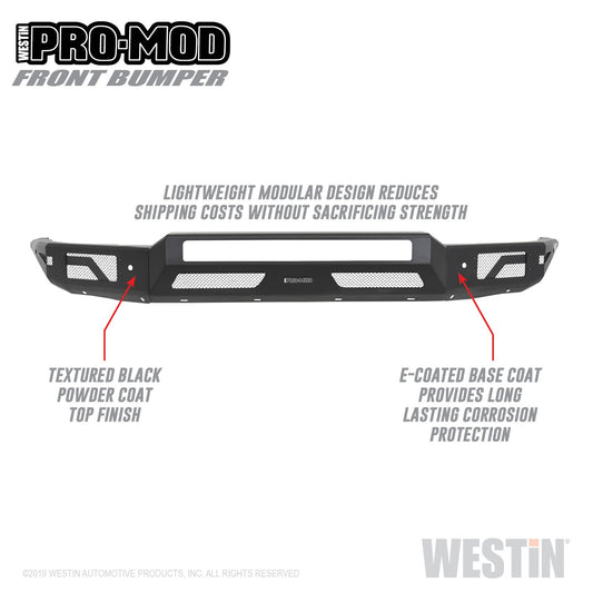 WESTIN Pro-Mod Front Bumper 58-41165