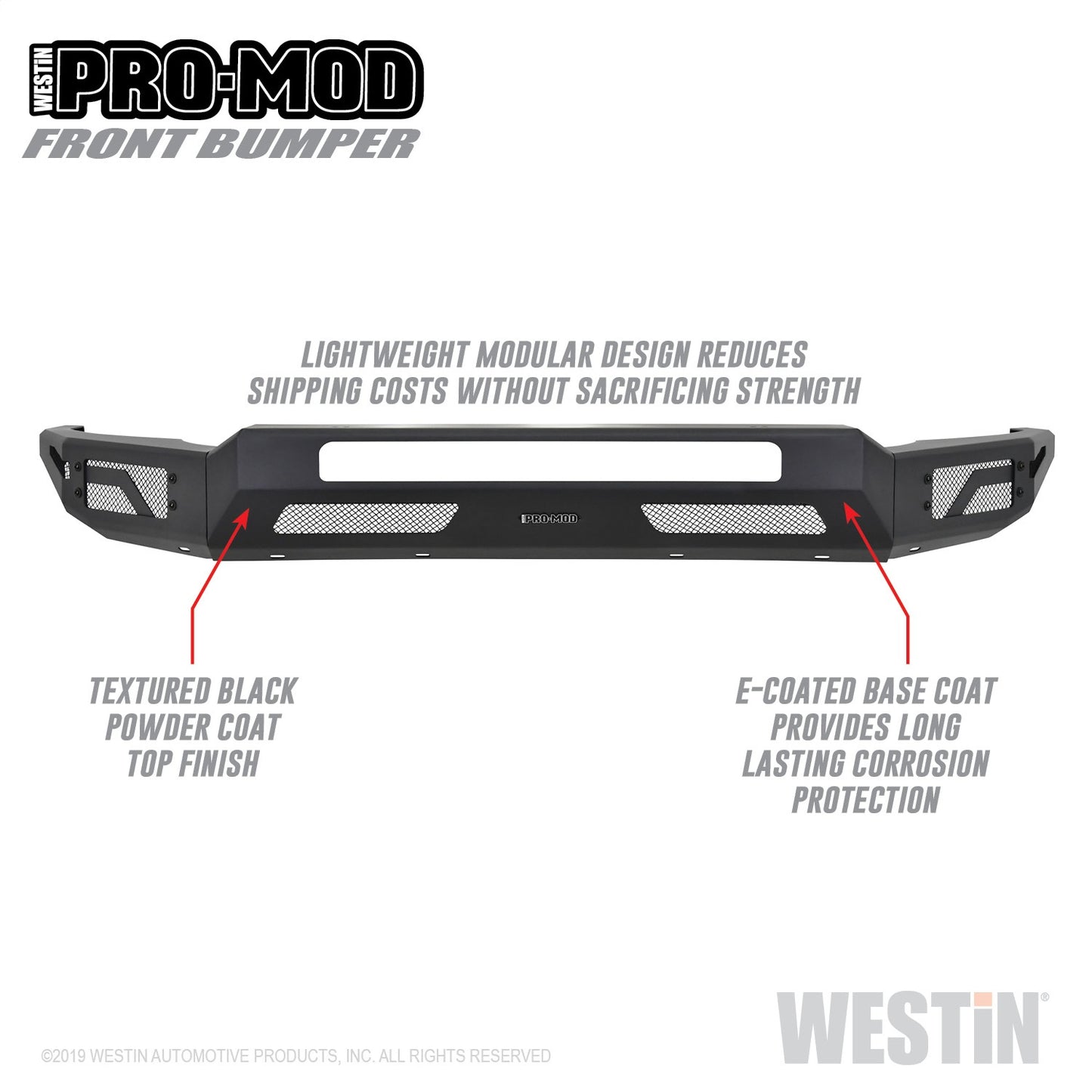 WESTIN Pro-Mod Front Bumper 58-41205