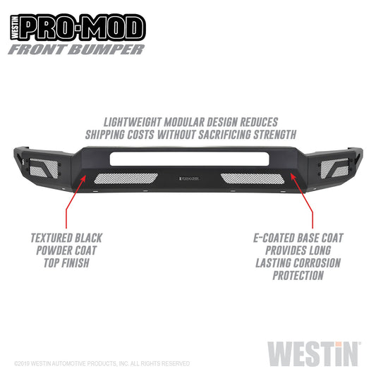 WESTIN Pro-Mod Front Bumper 58-41205