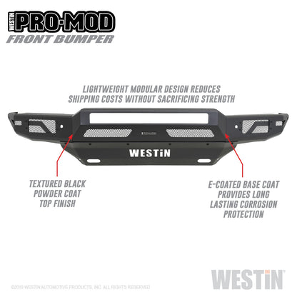 WESTIN Pro-Mod Front Bumper 58-41215