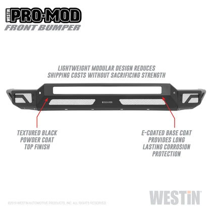 WESTIN Pro-Mod Front Bumper 58-41225