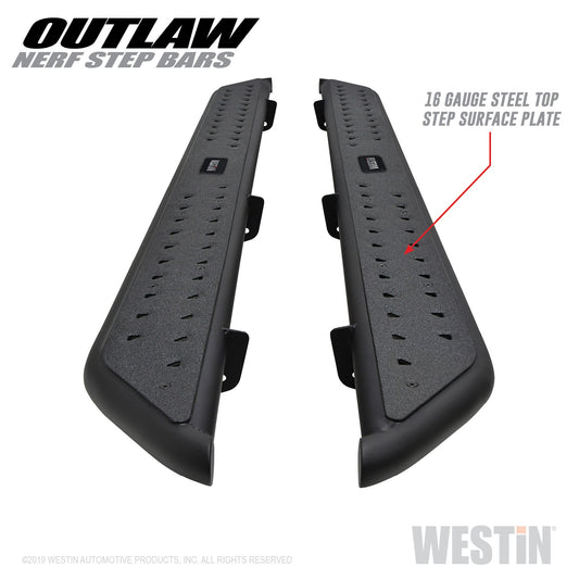 WESTIN Outlaw Nerf Step Bars 58-53725