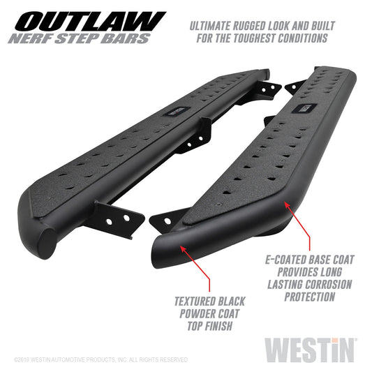 WESTIN Outlaw Nerf Step Bars 58-53835