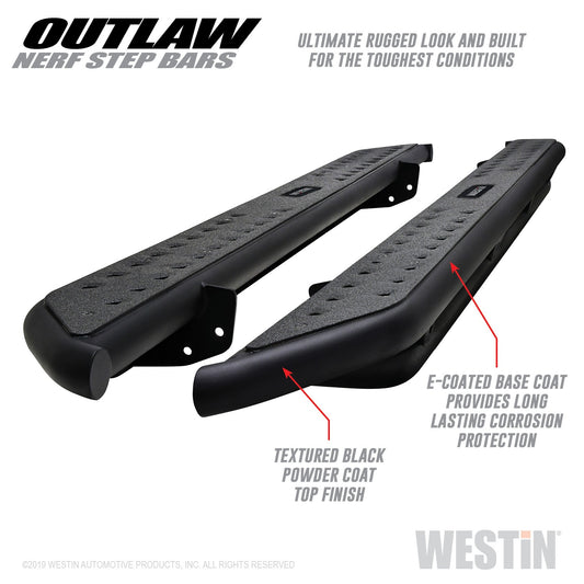 WESTIN Outlaw Nerf Step Bars 58-53935