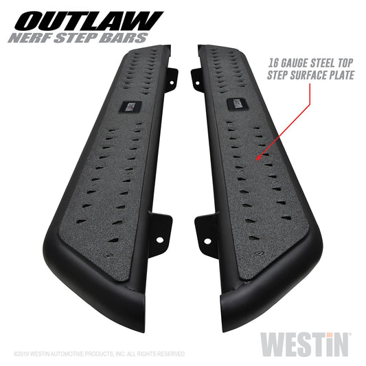 WESTIN Outlaw Nerf Step Bars 58-53935