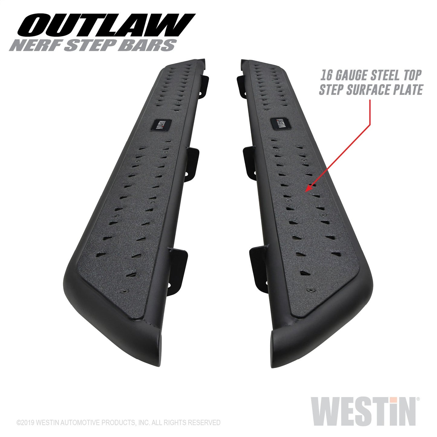 WESTIN Outlaw Nerf Step Bars 58-53945