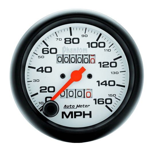 AutoMeter 3-3/8 in. SPEEDOMETER 0-160 MPH PHANTOM 5893