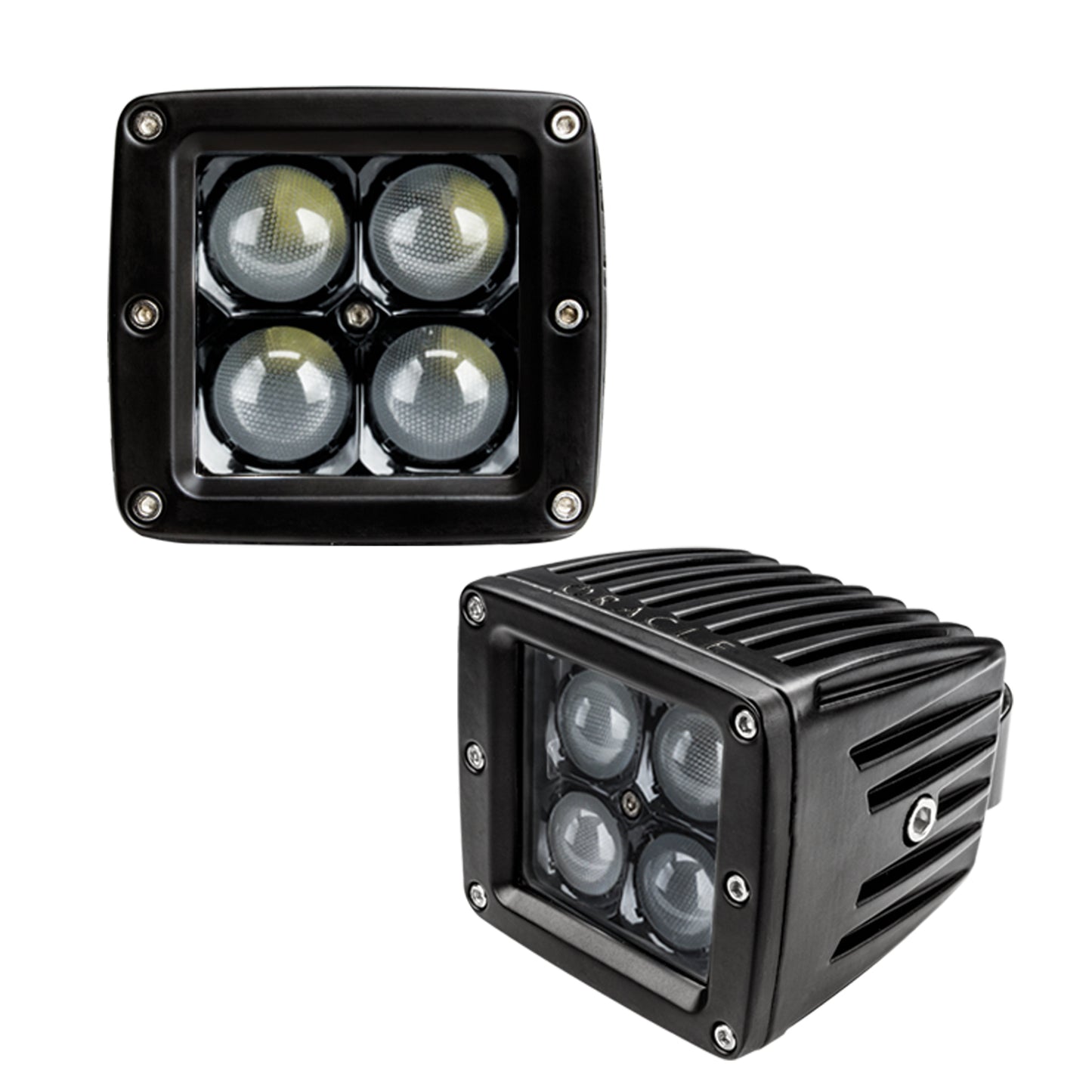 Oracle Lighting 5812-001 - Black Series - ORACLE 7D 3in. 20W LED Square Spot/Flood Light