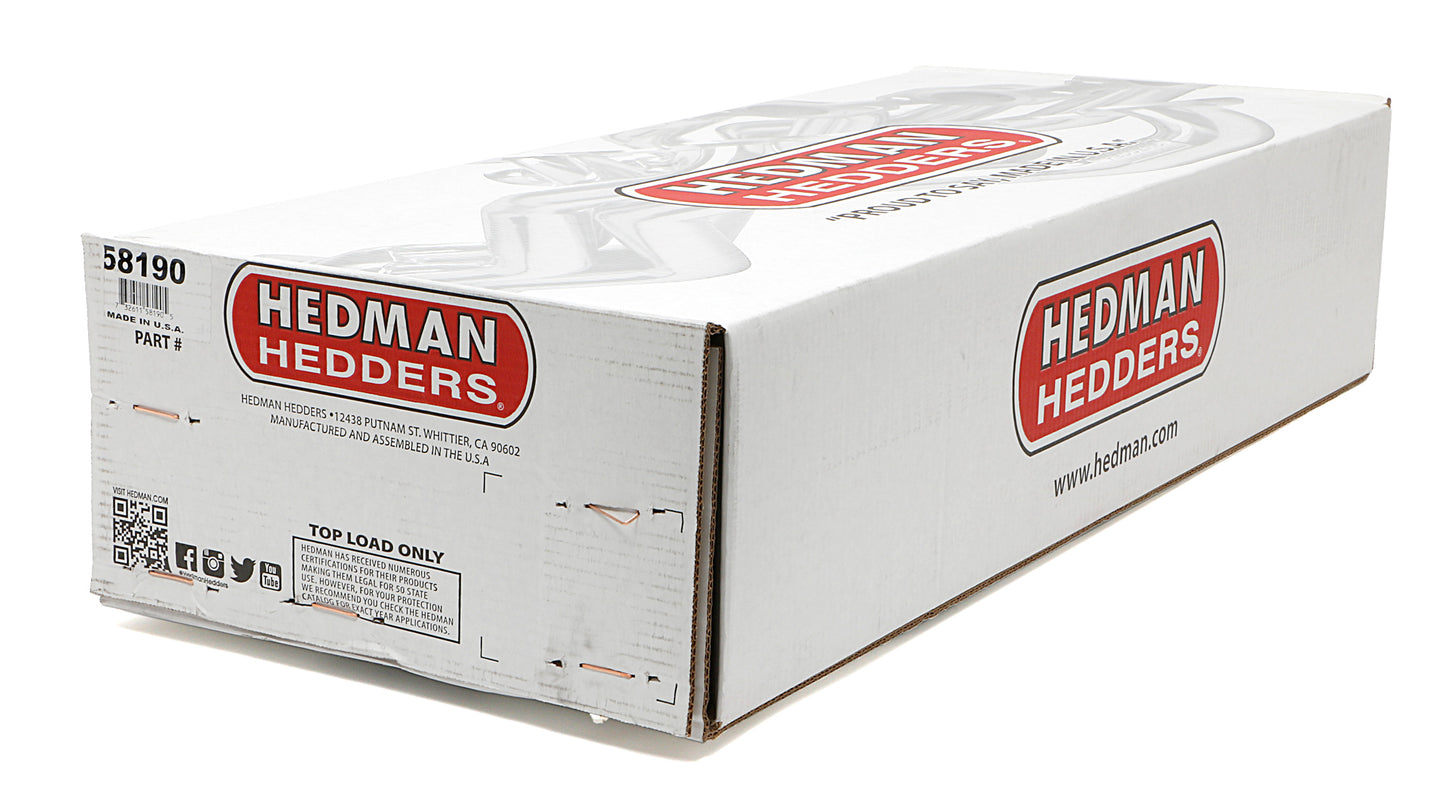 Hedman Hedders STANDARD UNCOATED HEADERS; 1-3/4 IN. TUBE DIA.; 3 IN. COLL.; FULL LENGTH DESIGN 58190