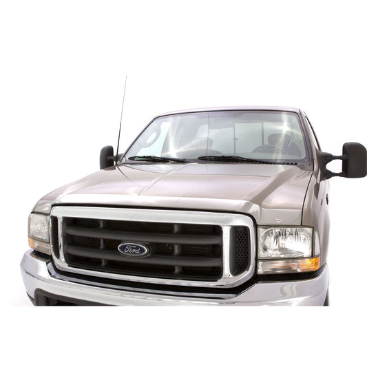 Auto Ventshade 622067 Aeroskin Flush Mount Chrome Hood Protector For 1999-2007 Ford F-250 F-350 F-450