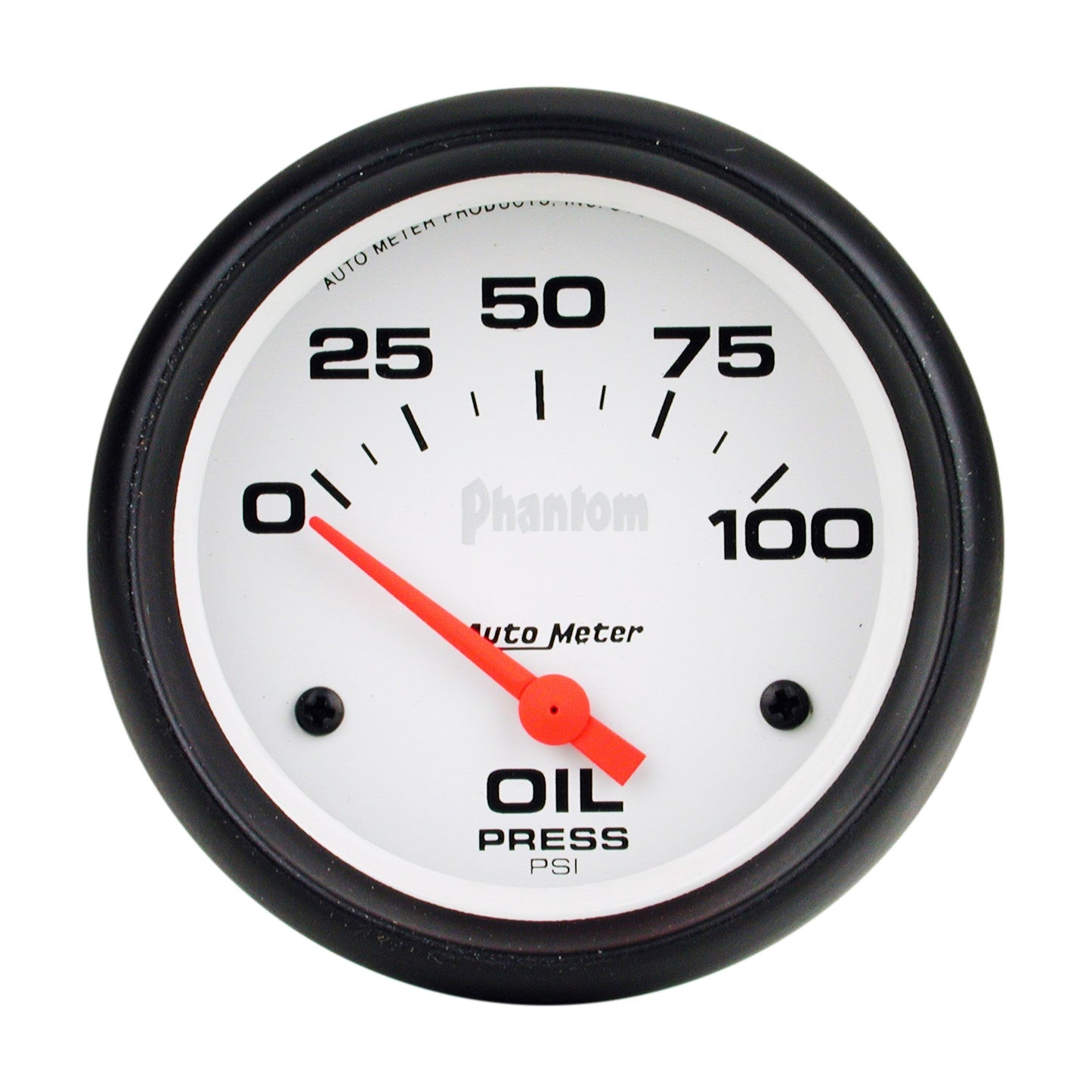 AutoMeter 2-5/8 in. OIL PRESSURE 0-100 PSI PHANTOM 5827