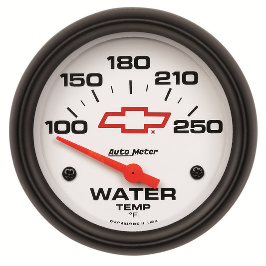AutoMeter 2-5/8 in. WATER TEMPERATURE 100-250 Fahrenheit GM WHITE 5837-00406