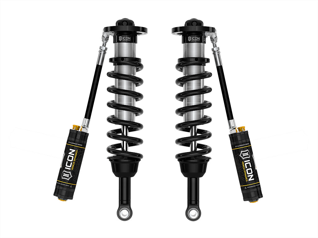 ICON Vehicle Dynamics 22-23 Toyota Tundra 1.25-3.5" Lift 2.5 VS Front Coilover Kit W/CDCV Pair 58770C