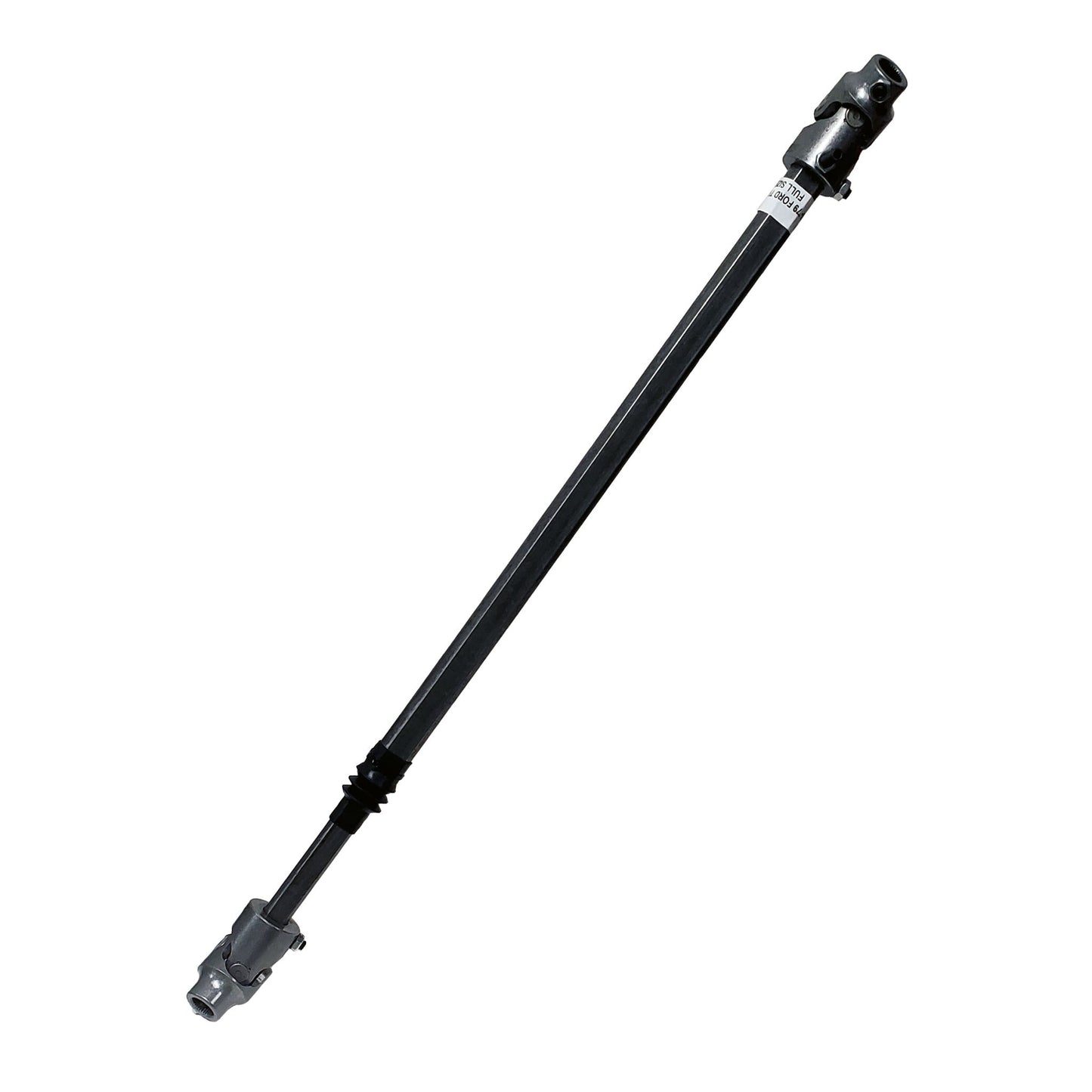 Borgeson - Steering Shaft - P/N: 000821 - Heavy duty telescopic steel steering shaft. For 66-75 Ford Broncos with factory manual steering and Borgeson power conversion box.